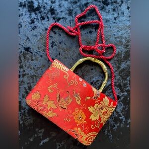 Vintage Vanessa Asian Print Bag